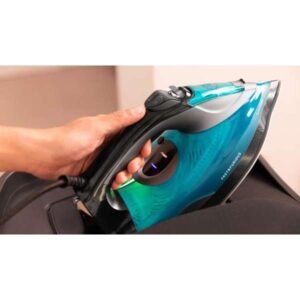سيكوتك Fast&Furious 5055 Pro مكواة بخار أفقية بقدرة 3100 واط، قاعدة سيراميك Turbo Slide، بخار مستمر 65 غ/دقيقة، دفعة بخار 255 غ/دقيقة، 5 مستويات حرارة، حساس لمس ونظام مانع للتكلس.