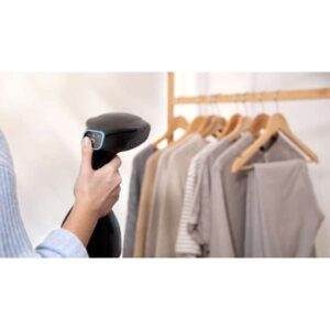 Cecotec IronHero 1800 Ultimate 1800W Vertical Steam Iron, ceramic soleplate, LED touchscreen, two steam levels, 28 g/min continuous flow, 30-second fast heat-up and fabric care brush.