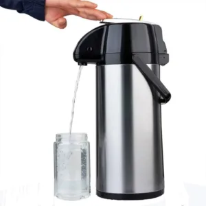 Thermos Thermostat with 2.2 Liter Pressure Pump Steel