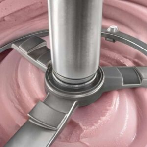 Cecotec Gelatec 2100 ice cream maker with 10 programs, Cream-IN technology, 2.1L total capacity, three 700ml containers, touch screen, Re-spin function and quick preparation in 5 minutes.