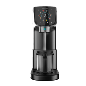Cecotec Gelatec 2100 ice cream maker with 10 programs, Cream-IN technology, 2.1L total capacity, three 700 ml containers, touch screen, Re-spin function and quick preparation in 5 minutes.