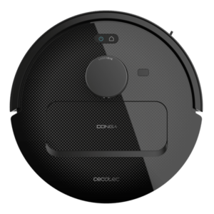 Cecotec Conga X50 Cleaning Robot with 15,000 Pa suction power, laser navigation, 4-in-1 self-cleaning base, rotating mops, 5200 mAh battery, 240 minutes operation, carpet detection, app control, WiFi and Bluetooth.