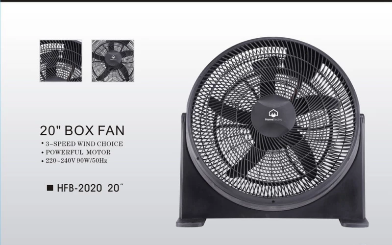 Home Electric 20″ Box Fan Home Electric 20" Box Fan