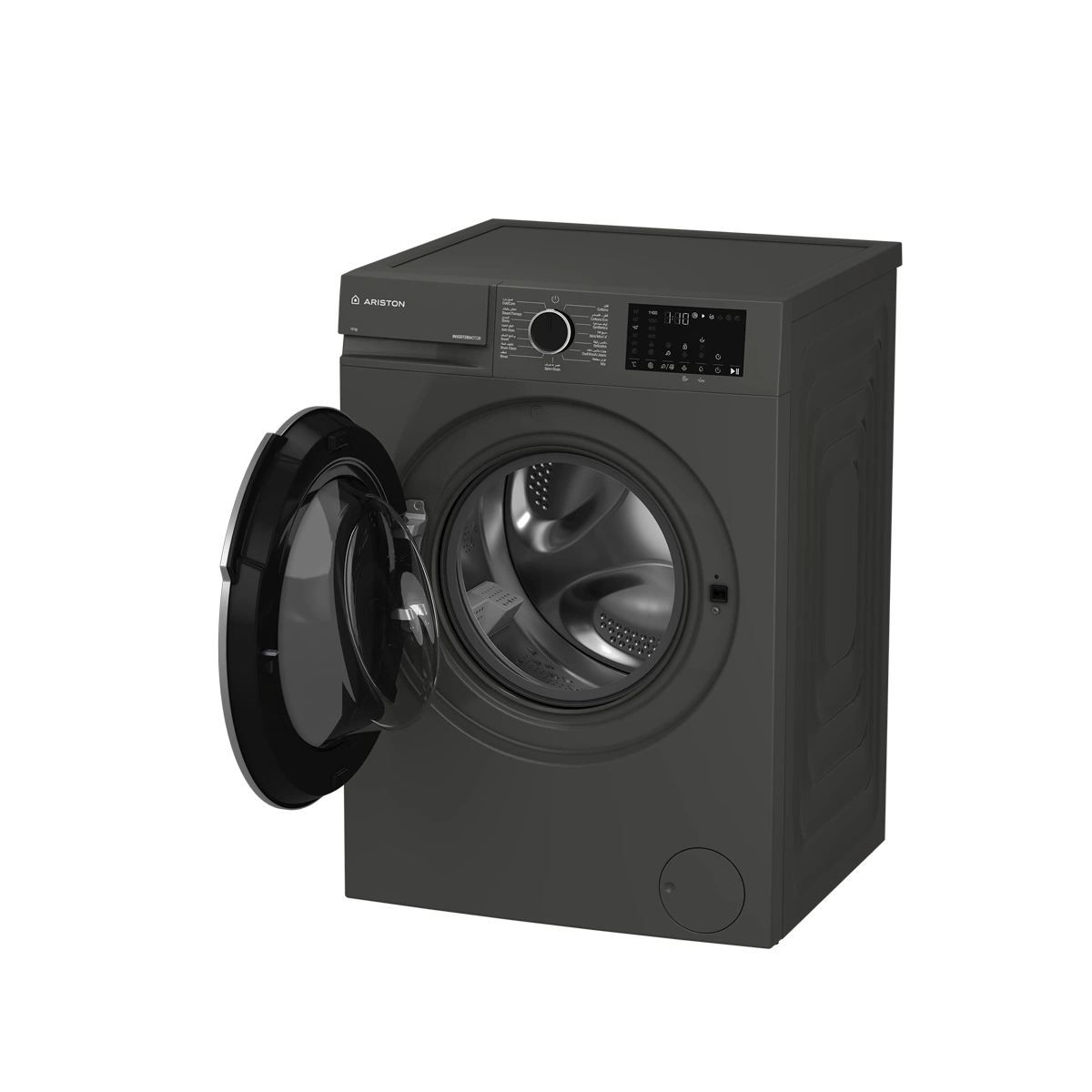 file-1773050291433 Ariston 10 kg 1400 cycle washing machine in gray