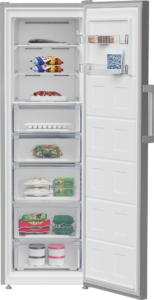 BEKO Upright Freezer 286L Silver
