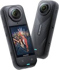 انستا360 كاميرا أكشن X5 360° باللون الاسود