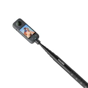انستا360 كاميرا صغيرة ويب احترافية 4K باللون الاسود