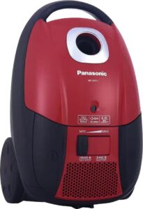 Panasonic Vacuum Cleaner 1900W in red color