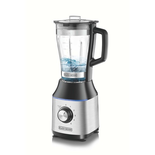 بلاك اند ديكر خلاط مع وعاء زجاجي 700 واط5 Black & Decker Blender with Glass Bowl 700W