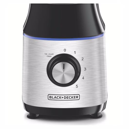 بلاك اند ديكر خلاط مع وعاء زجاجي 700 واط7 Black & Decker Blender with Glass Bowl 700W
