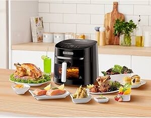 Black & Decker Digital Air Fryer 7.2L 1800W