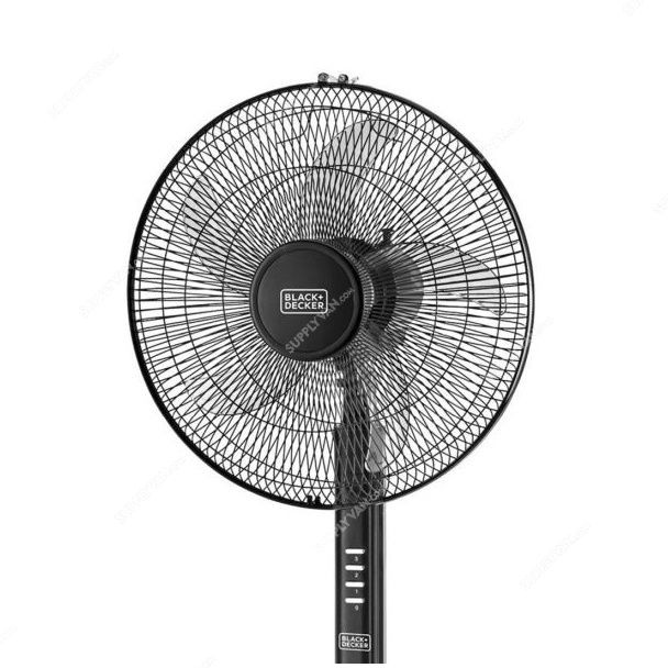 بلاك اند ديكر مروحة ستاند 16 إنش 60 واط باللون الاسود5 Black & Decker Stand Fan 16" 60W Black Color
