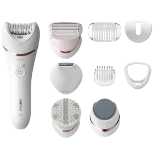 Philips Cordless Epilator with 9 attachments