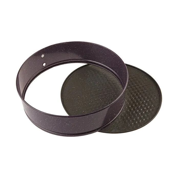 KARACA 26cm detachable cake pan in purple gold color KARACA Detachable Cake Pan 26cm in Purple Gold
