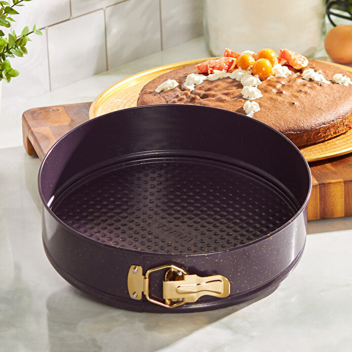 KARACA Detachable Cake Pan 26cm in Purple Gold KARACA Detachable Cake Pan 26cm in Purple Gold