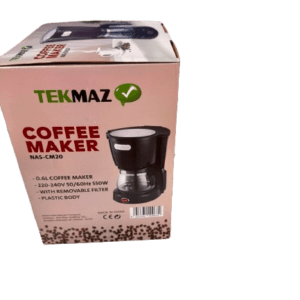 TEKMAZ NAS-CM20 COFFEE MAKER 0.6L, 10 CUPS, 550W