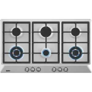 Simfer 90-cm Built-In Stainless Steel Gas Stove