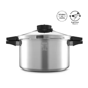 Karaca Quick & Safe 7 Liter Pressure Cooker