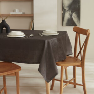 Elizabeth Tablecloth 140x200cm Anthracite