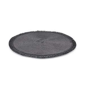 Christina 2-piece tablecloth set, black