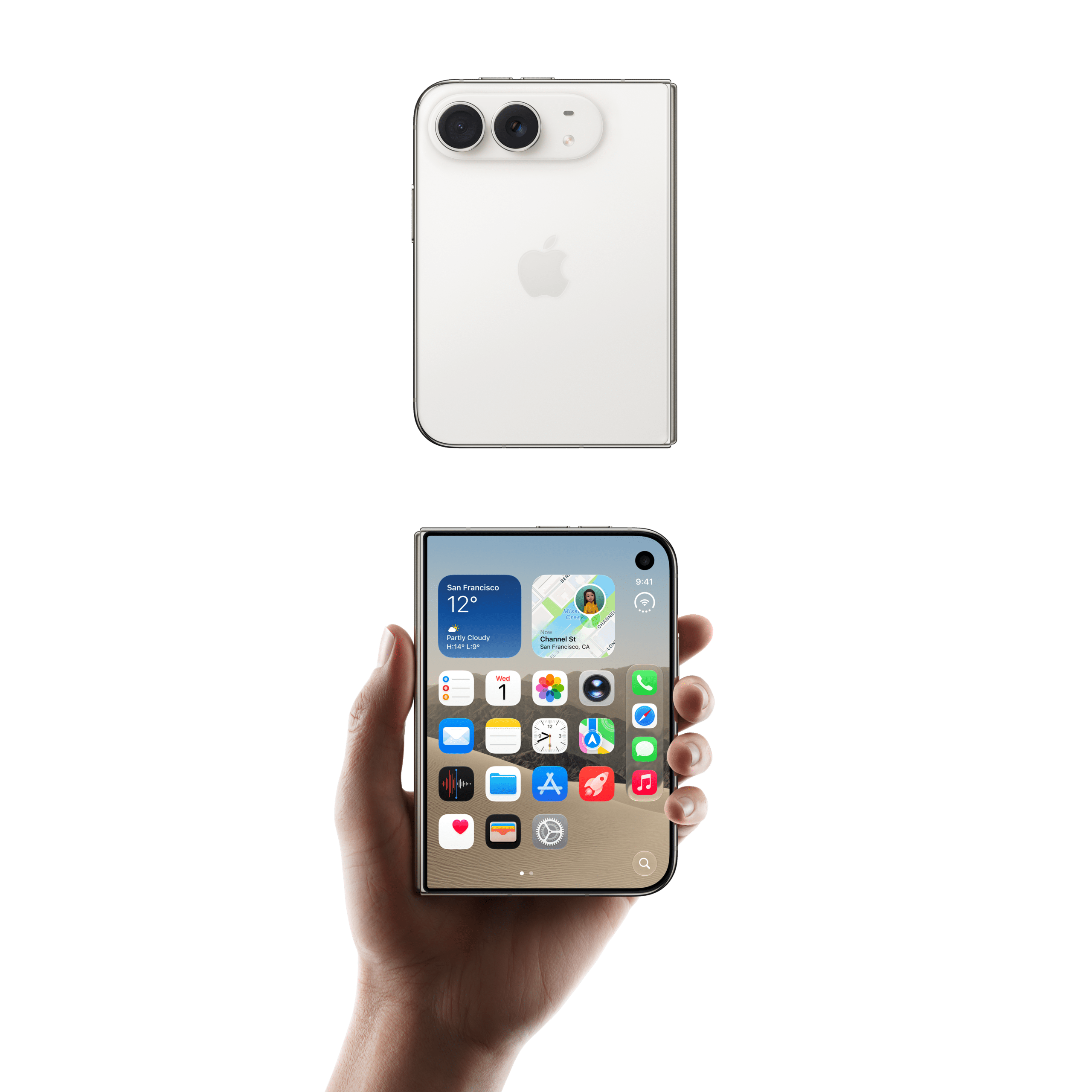 آبل آيفون ديو القابل للطي – iPhone Duo آبل آيفون ديو القابل للطي – iPhone Duo