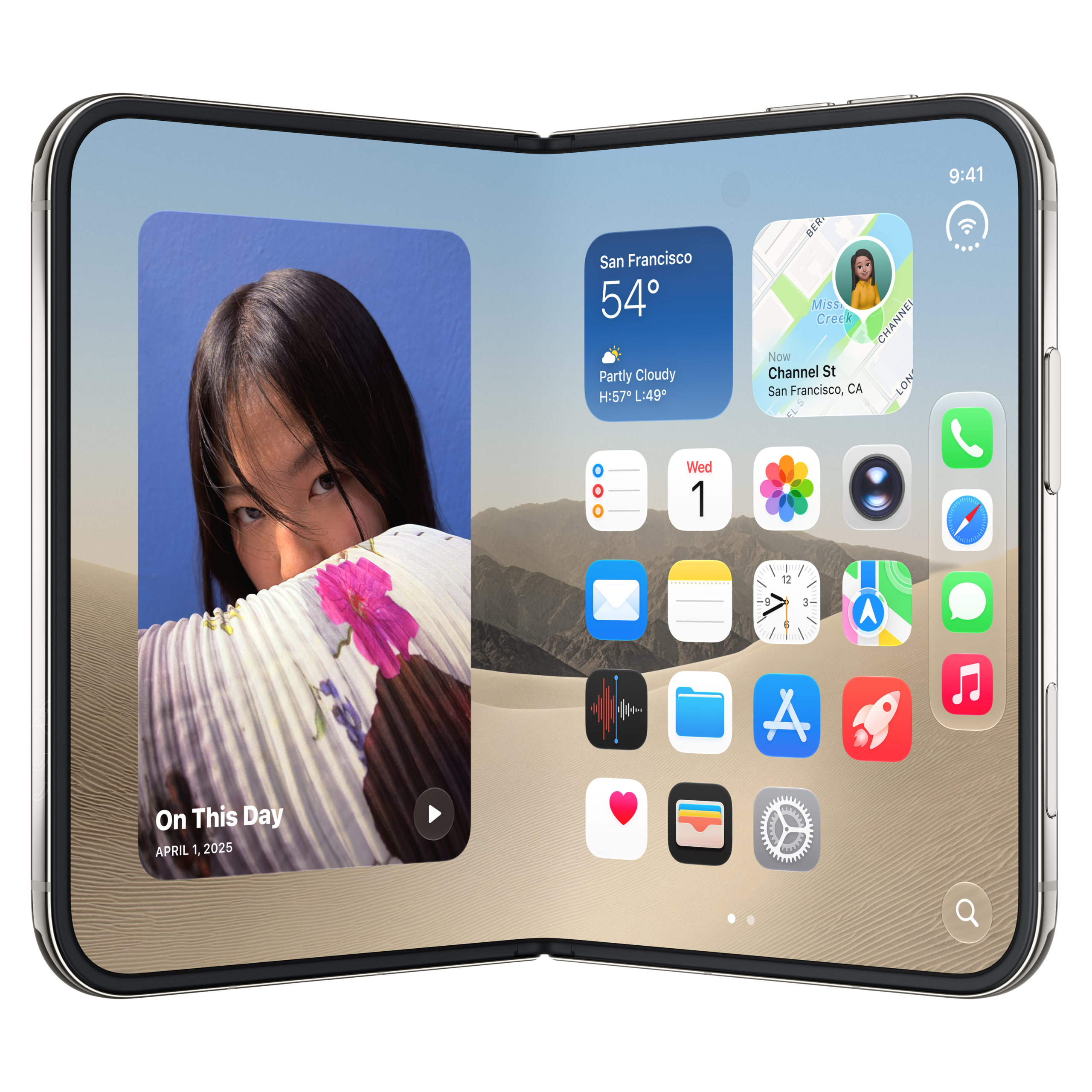 آبل آيفون ديو القابل للطي – iPhone Duo آبل آيفون ديو القابل للطي – iPhone Duo