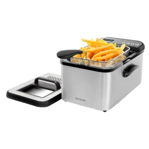 CECOTEC Premium Deep Fryer, 3.2L Oil Capacity, 2400W, Stainless Steel