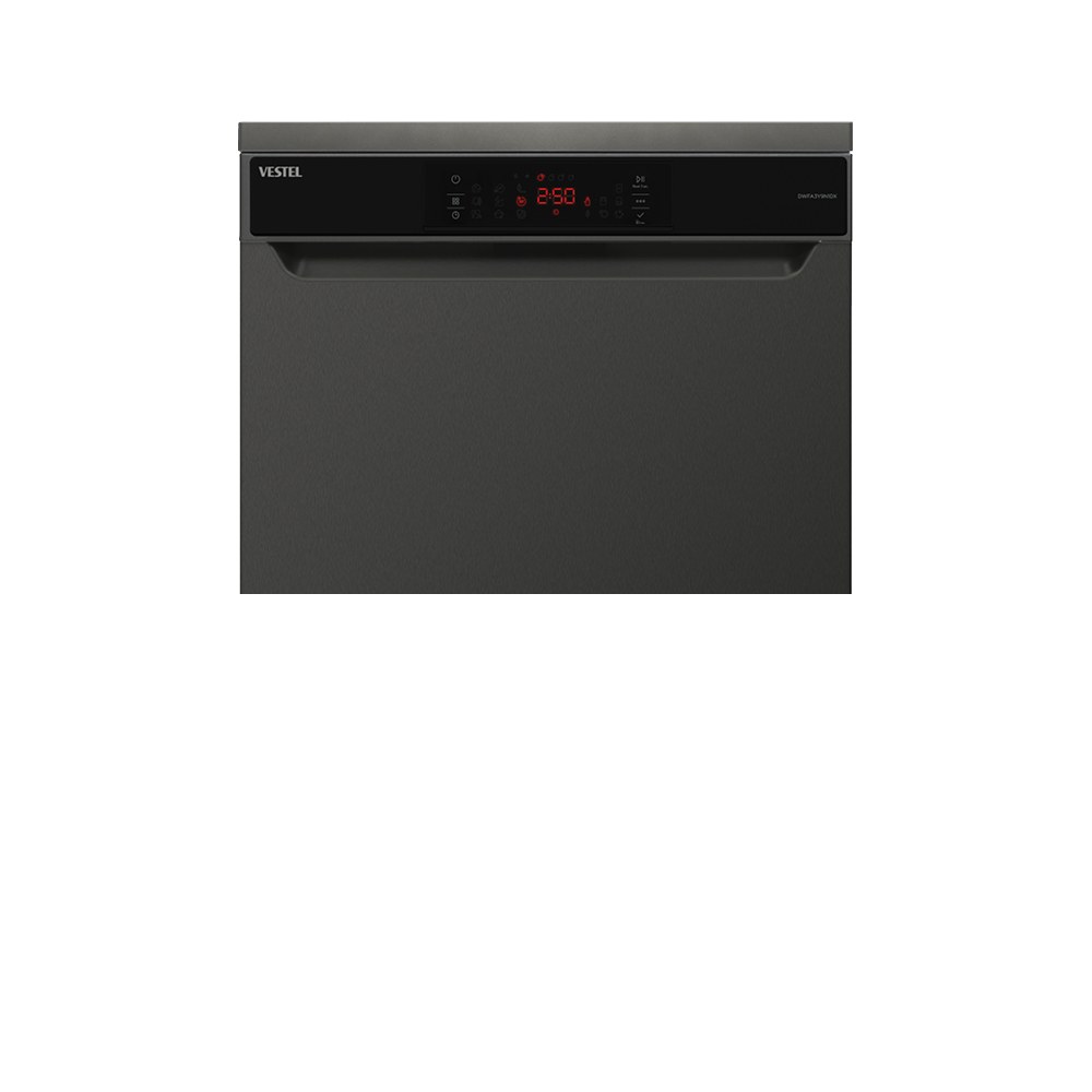 فيستل جلاية صحون 14 مكان 9 برامج 4 أذرع رش Inverter – دارك ستانلس DWFA3Y9N1DX