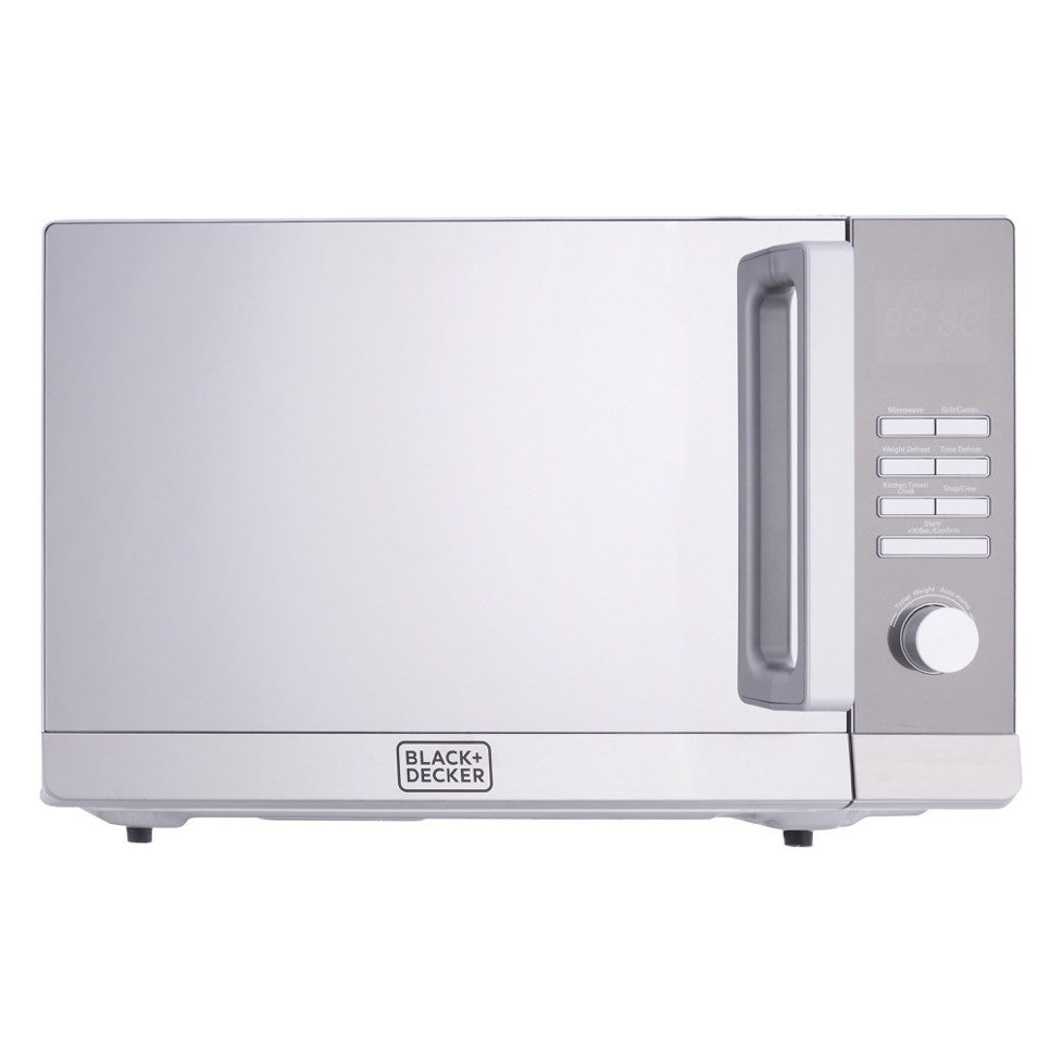 بلاك اند ديكر مايكرويف مع شواية 30 لتر 900 واط – فضي MZ30PGSS-B5