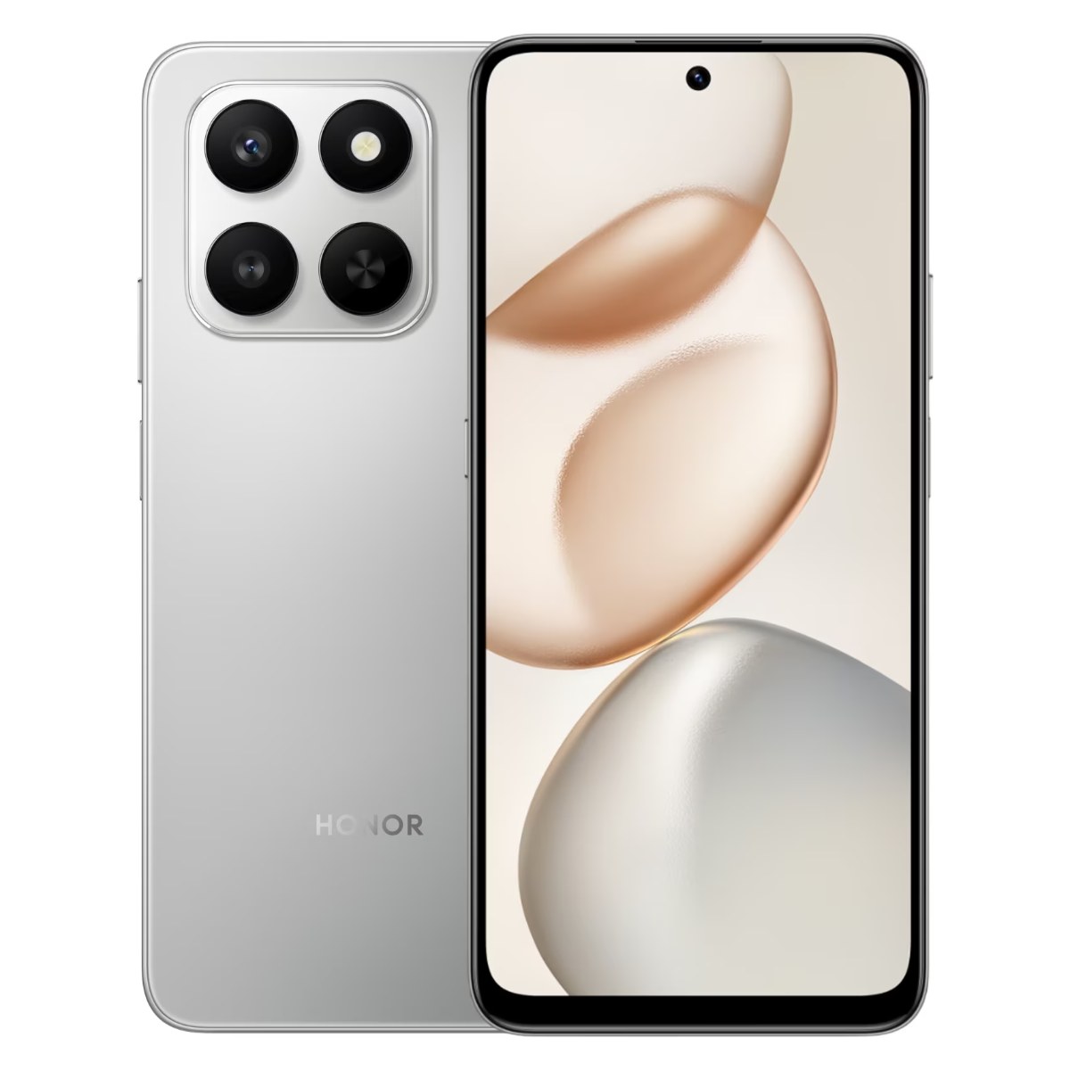 هونر X7d 5G رام 8GB تخزين 256GB بطارية 6500mAh – فضي