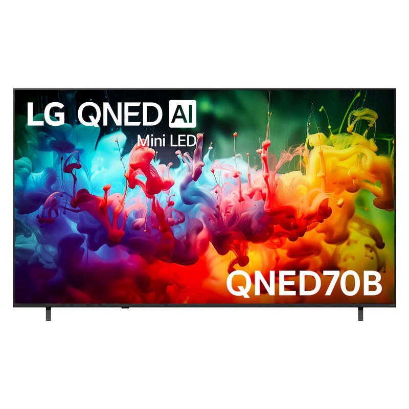 ال جي تلفزيون 85 إنش QNED Mini LED 4K سمارت webOS – أسود 85QNED70B6T