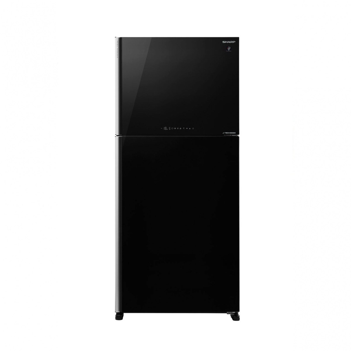 شارب ثلاجة بابين 637 لتر J-Tech Inverter تبريد هجين A++ – أسود SJ-GT820S-MB1