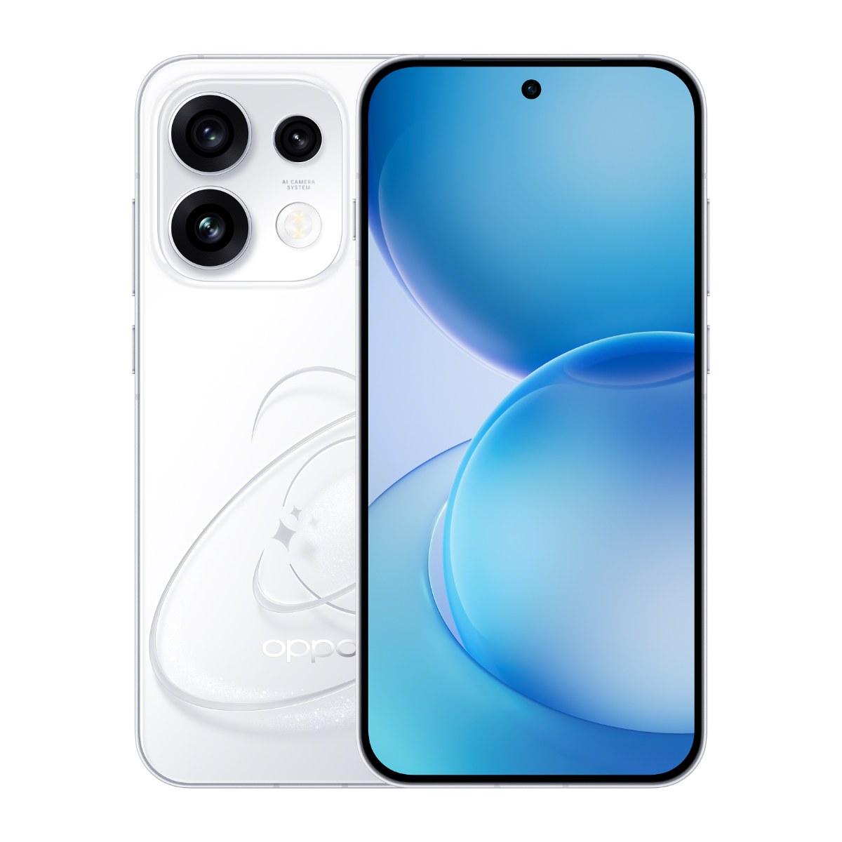 أوبو رينو16 برو 5G رام 12GB ذاكرة 512GB – أبيض لامع CPH2863